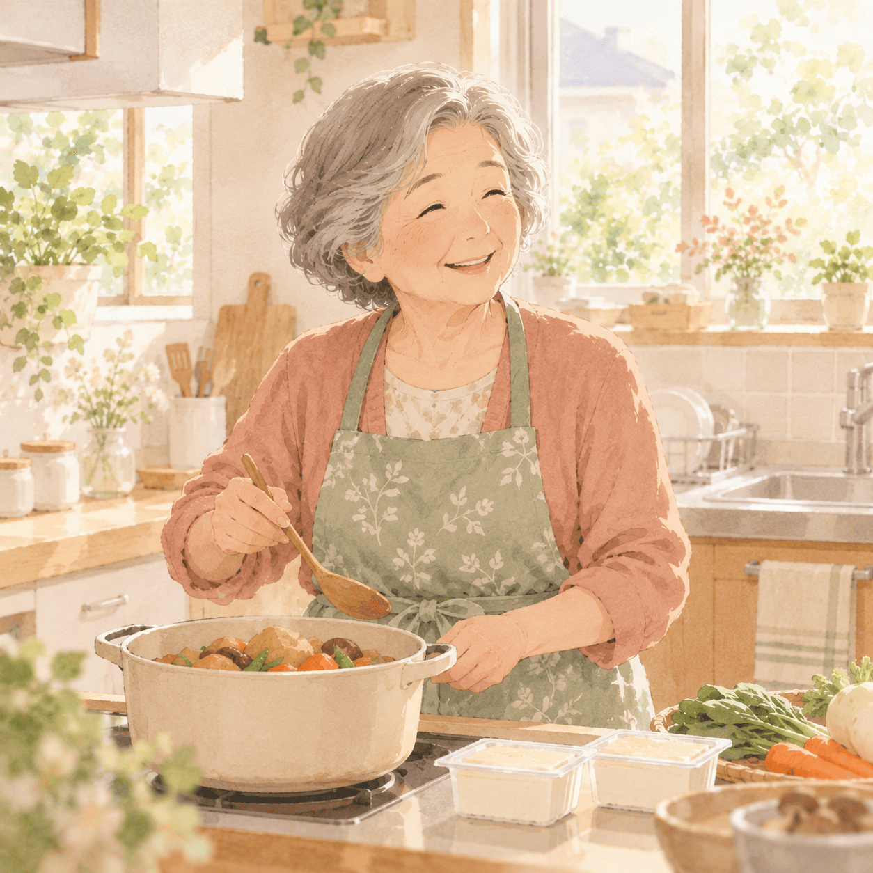 海老名市・70代女性(イメージ)